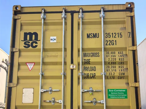 Inspector measuring length.